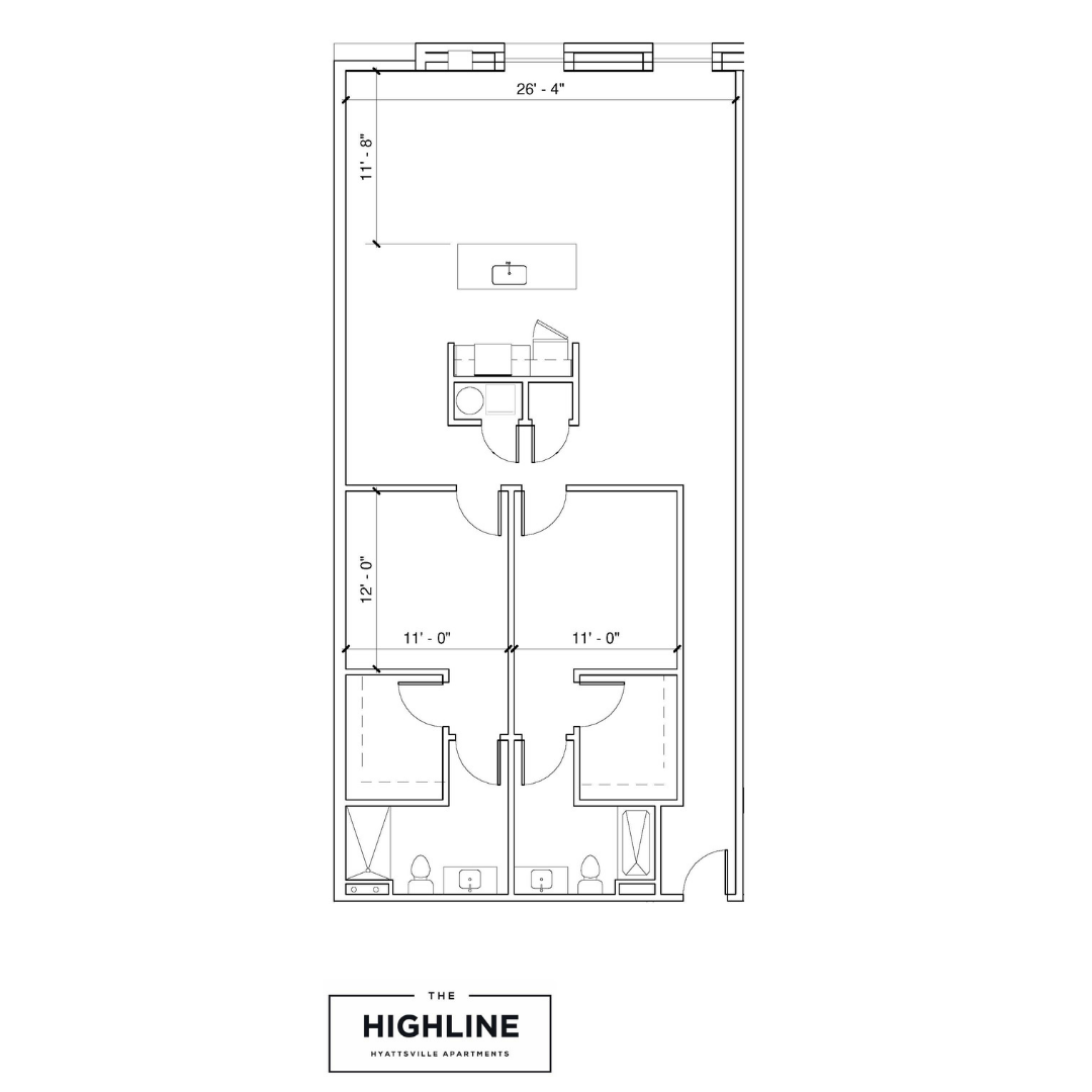 Floor plan layout diagram